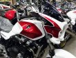画像2: CB1300SF SC54 ビキニカウル　ロングスモークスクリーン仕様　白/赤 (2)