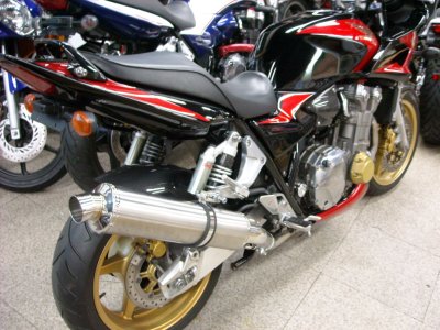 画像2: CB1300SF/SB　SC54　2003-2007年車検対応（2008年〜2013年）ステンレススリップオンマフラー限定版　中古品