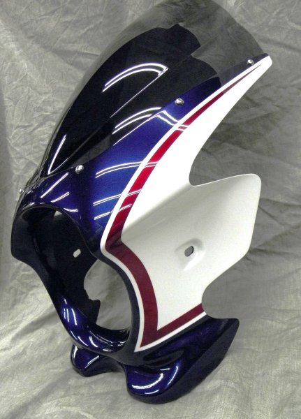 画像1: CB1300SF-SP SC54 ビキニカウル　ロングスモークスクリーン仕様　パールホークスアイブルー (1)
